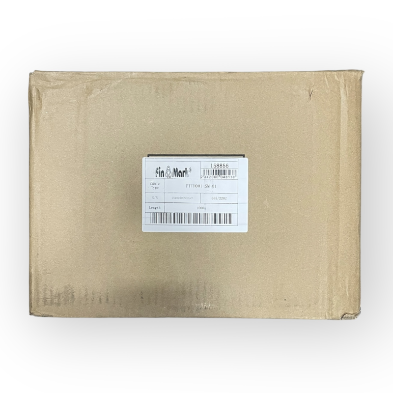 Оптичний кабель FTTH001-SM-01 black Finmark, 1000м (1бхт)