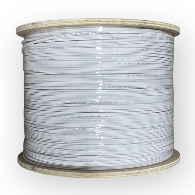 Оптичний кабель FTTH-001-SM ADSS NG OPTICS, 1000м (1бхт)