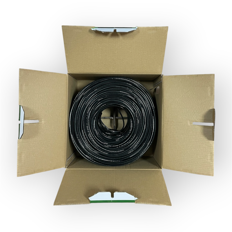 Кручена пара зовнішня DCG UTP CAT-5E PE CCA 4*2*0,50 305м