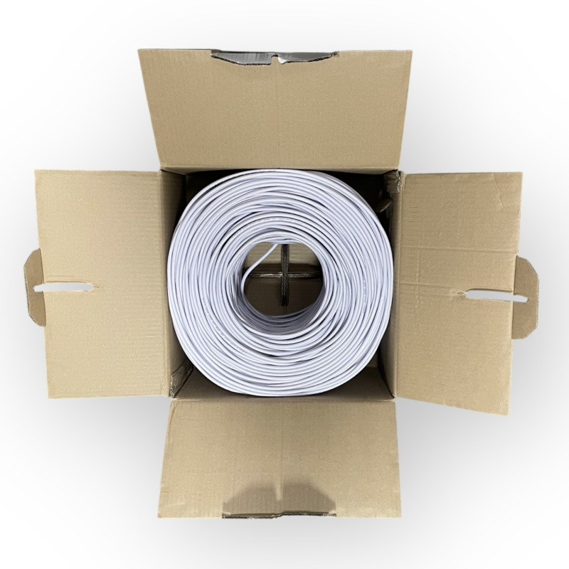 Кручена пара внутрішня DCG UTP CAT 5e PVC CCA 4×2×0,50 305 м