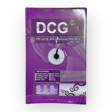 Кручена пара зовнішня DCG FTP CAT-5E PE CCA 4*2*0,50 305м - за запитом! 