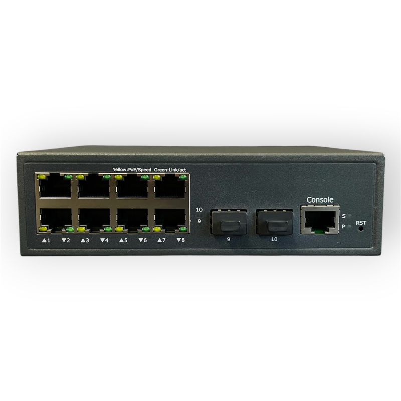 Керований Ethernet комутатор L2+ SM8310XG 8GE + 2x10G SFP+