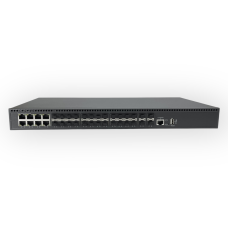Керований Ethernet комутатор L2+ SM8328X 16SFP + 8Combo + 4x10G SFP+