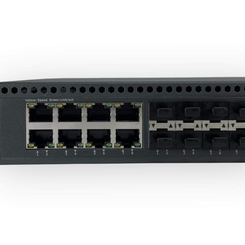 Керований Ethernet комутатор L3 SM8528X 16SFP + 8Combo + 4x10G SFP+