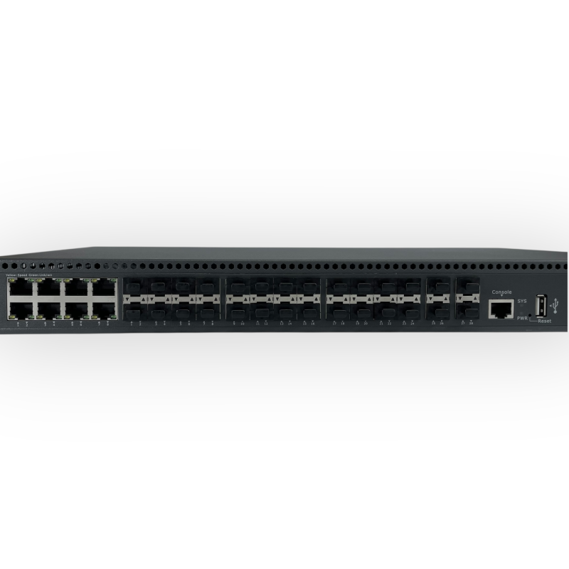 Керований Ethernet комутатор L3 SM8528X 16SFP + 8Combo + 4x10G SFP+
