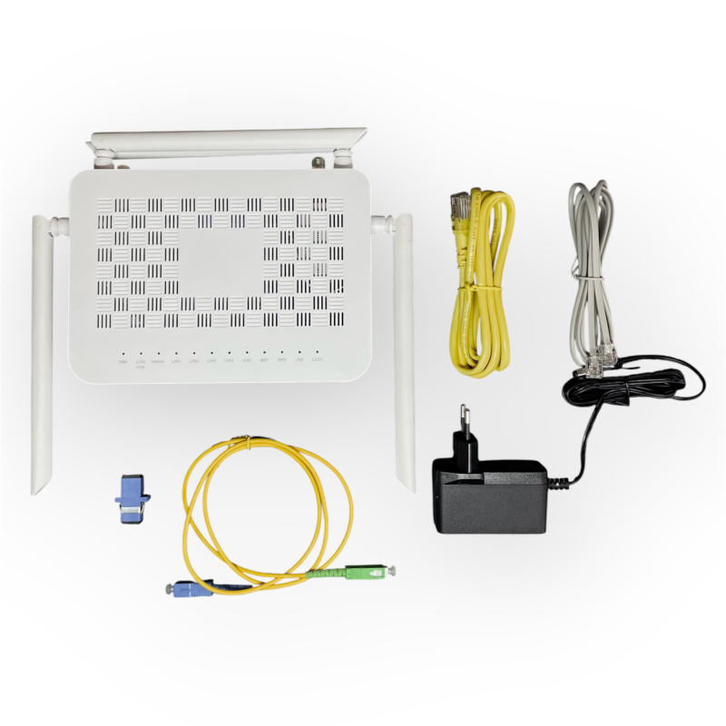 Абонентський термінал Xpon Onu DFN-X416G з Wifi6 (версія APC і CATV)