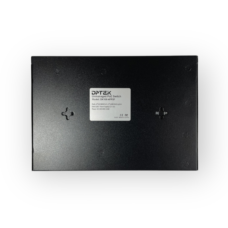 Некерований PoE комутатор DK100-4FP2F-M 4PoE + 2FE