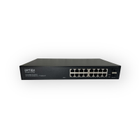 Некерований PoE комутатор DK1000-16TP2S 16PoE + 2SFP