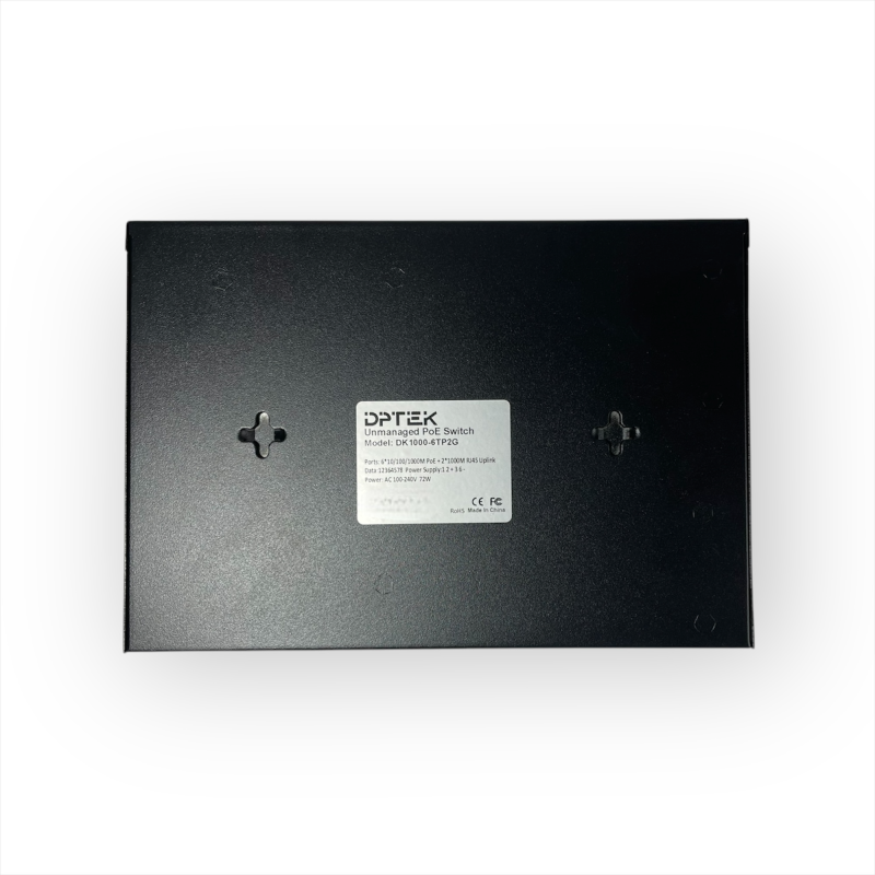 Некерований PoE комутатор DK1000-6TP2G 6PoE + 2GE