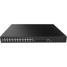Керований Ethernet комутатор L2+ SM8328G 24GE + 4x10G SFP+