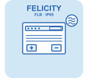 Літієві АКБ Felicity FLB з підігрівом IP65