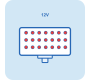 ИК прожекторы 12V