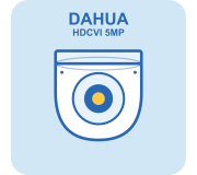 Dahua HDCVI 4 / 5 / 8 МП камери