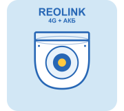 Reolink 4G / Wi-Fi з АКБ камери — автономні
