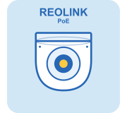 Reolink PoE камери — внутрішні / вуличні