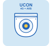 Відеокамери UCON 4G з АКБ і сонячною панеллю