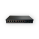 Некерований Ethernet комутатор DK2500-8HG1X 8x2.5G + 10G SFP+