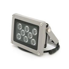 ИК-прожектор YOSO. 12V, 16W, 8LED, IP66, 850Нм, угол обзора 60°, дальность до 30м. 110 * 86 * 63мм