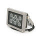 ИК-прожектор YOSO. 12V, 16W, 8LED, IP66, 850Нм, угол обзора 60°, дальность до 30м. 110 * 86 * 63мм