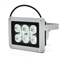 Прожектор спрямований з сутінковим датчиком YOSO 12V 1.2W, 6 + 2LED, IP66, кут огляду 60 °, дальність до 30м, 113*86*63мм, BOX