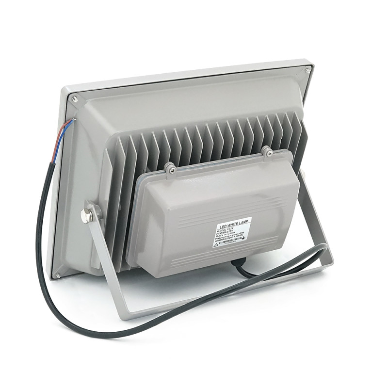 Прожектор спрямований із сутінковим датчиком YOSO 220V 50W, 50LED, IP66, кут огляду 120°, дальність до 150м, 280*230*130мм, BOX