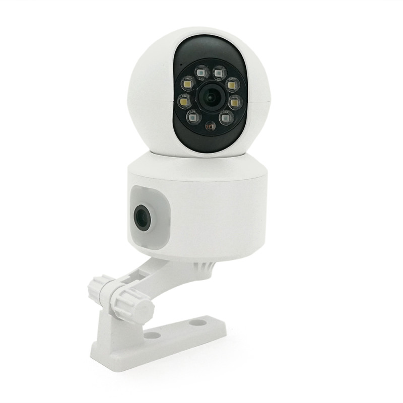 2+2 Мп Wi-Fi відеокамера внутрішня з двома об'єктивами SD/карта PiPo PP-IPC28D2MP15 PTZ 2.8mm ICSee