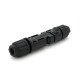 Коннектор MC4 DC 1000V, 30A, мідний під затискач, U-подібний, під перетин 2,5-6 мм², 0,5 мОм, вогнестійкість UL94-VO, IP67, Q1000 OEM Black