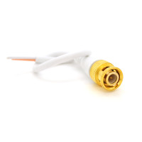 Разъем питания двухжильный BNC-M => кабель длиной 10см, White, OEM Q50/3000