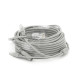 Патчкорд комбинированный по витой паре RJ-45+DC 10m, серый, Q60