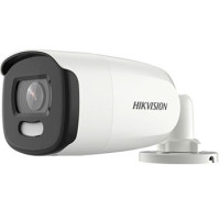 5Мп TVI/AHD/CVI/CVBS видеокамера ColorVu Hikvision DS-2CE12HFT-F (3.6 ММ)