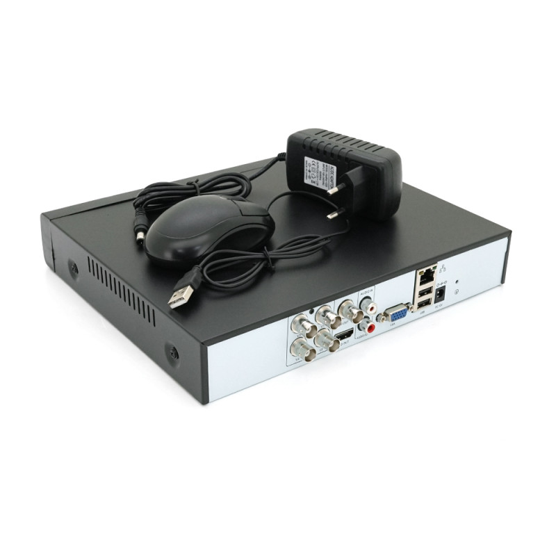 4х канальний мультиформатний PiPo відеореєстратор PP-XVR1104 5MP-N