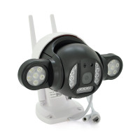 4 Мп Wi-Fi/LAN видеокамера уличная SD/карта PiPo PP-IPC25D4MP40 PTZ 2.8mm ICSee
