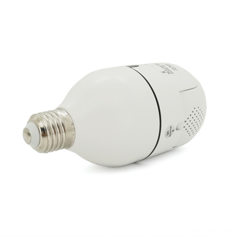 2Мп Wi-Fi відеокамера вулична-внутрішня SD/картка PiPo PP-IPC29D2MP15 PTZ 2.8mm під цоколь Е27 ICSee