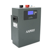 Аккумуляторная батарея AXPERT LiFePO4 25.6V 100Ah, 2,56kWh, BMS100A, CAN2.0/RS232/RS485, 6000 cycles 300x148x420 23,5 kg