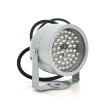 ІЧ-прожектор YT-BF1. 12V, 48W, 48LED, IP66, 850Нм, кут огляду 90 °, дальність до 50 м.