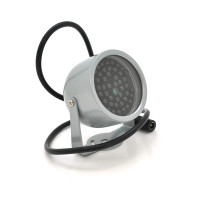 ІЧ-прожектор YT-940. 12V, 48W, 48LED, IP66, 940Нм, кут огляду 30 °, дальність до 50 м.