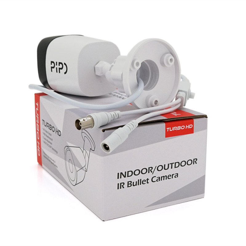 5MP/8MP мультиформатная камера PiPo в пластиковом цилиндре PP-B1N35F500FA 2,8 (мм)