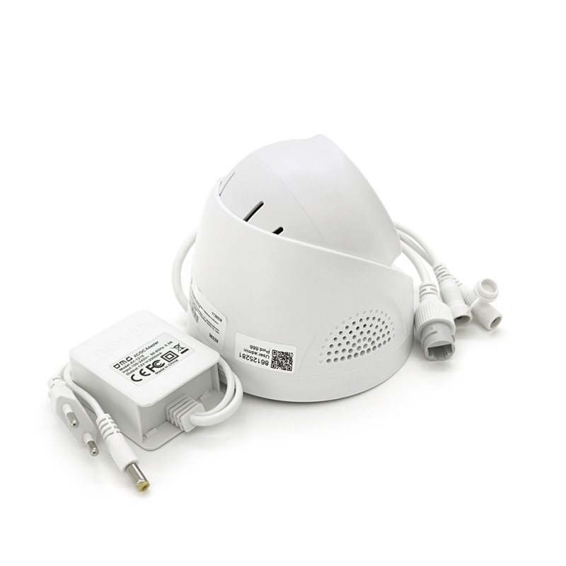 2MП Wi-Fi Купольна вулична/внутр камера з мікрофоном та SD/карта YOSO YO-IPC56D2MP20 2.8mm V380