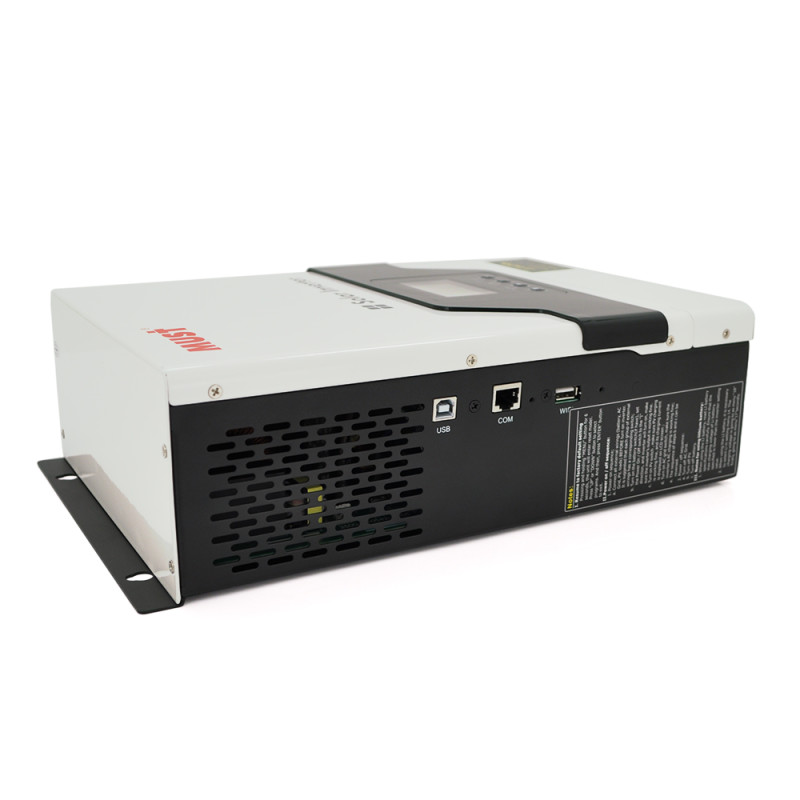 Гiбрiдний ДБЖ MUST PV18-1012VPM II, 1000W, 12V, ток заряда 10/20A, 160-275V, MPPT (45А, 105 Vdc)