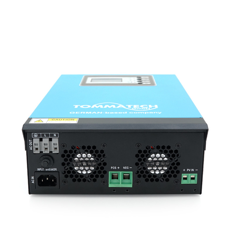 Гібридний інвертор TOMMATECH TT-NEW1K-12, 1000W, 12V ток заряда 20/10А ШИМ
