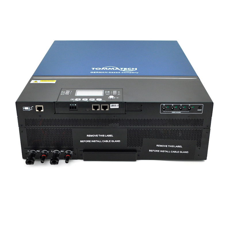 Гібридний інверторTOMMATECH PLUS 7.2kW 48V MPPT(90-450) 80AParallel