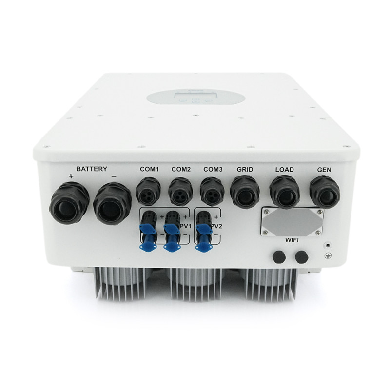Гібридний інвертор (hybrid) Deye SUN-12K-SG04LP3-EU, WI-FI,12кВт, трифазний (MPPT 160-650/240A/DC48В)Parallel
