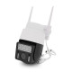 5Мп Wi-Fi видеокамера уличная с сиреной и SD/картой YOSO YO-IPC43D5MP50 PTZ 2.8mm V380