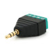 Роз'єм для підключення miniJack 2.5 Stereo (4 контакти) із клемами під кабель Q100