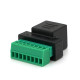 Разъем для подключения RJ-45(F) (8 контактов) с клеммами под кабель Q100