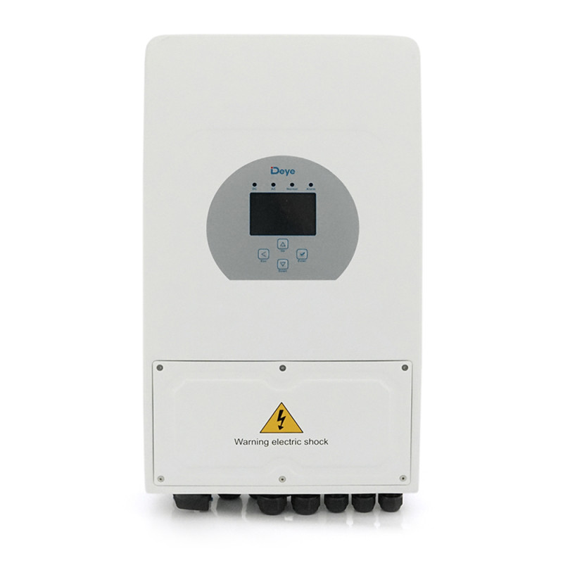 Гібридний інвертор (hybrid) Deye SUN-5K-SG03LP1-EU WI-FI, 5кВт, однофазний, (МРРТ 125-425/120А/DC48В)Parallel