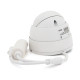 5MП Купольна вулична/внутр камера з мікрофоном GW IPC51D4MP30 2.8mm POE LED Підсвічування