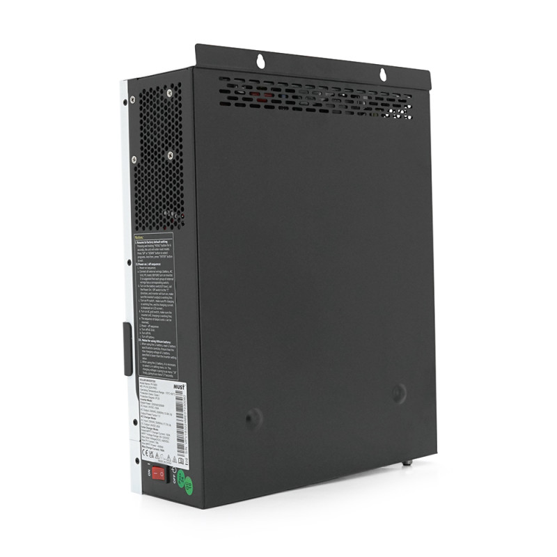 Гібридний інвертор MUST PV18-3224PRO, 3200W, 24V, ток заряда 1-100А, 160-275V, MPPT (18А, 400 Vdc)Parallel WI-FI