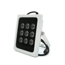 ІЧ-прожектор LW9-50IR009-12. 12V, 9W, 9LED, IP66, 850Нм, кут огляду 120 °, дальність до 50м.