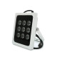 ІЧ-прожектор LW9-50IR009-12. 12V, 9W, 9LED, IP66, 850Нм, кут огляду 120 °, дальність до 50м.